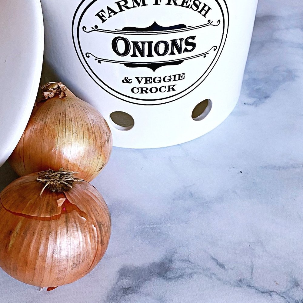 Onion Crock Storage
